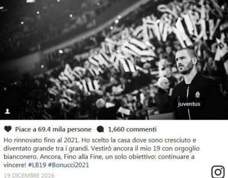 Calciomercato Juve: Bonucci Milan affare in chiusura